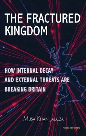 Outline map of Britain with stealth rays attacking